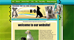 Desktop Screenshot of discovercanine.com